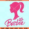 Barbie doll SVG, Barbie head svg, doll svg, Doll head svg, doll silhouette svg