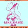 Beyonce Renaissance Tour 2023 SVG, Beyonce Music Tour Signature SVG
