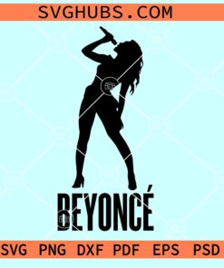 Beyonce Tour SVG, Beyonce Silhouette SVG, Beyonce Renaissance Tour 2023 SVG