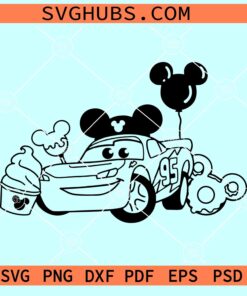 Disney cars SVG