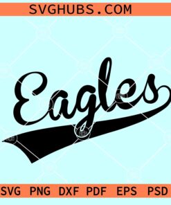 Eagles Vintage SVG, Eagles SVG, go birds SVG, Eagles school spirit SVG