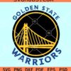 Golden State Warriors Logo SVG, NBA Team SVG, Golden State Warriors Basketball Team SVG