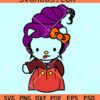 Hello Kitty Hocus Pocus SVG, Hello Kitty Sanderson sisters SVG
