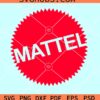 Mattel Red Logo SVG, Red Logo for Doll Princess SVG PNG
