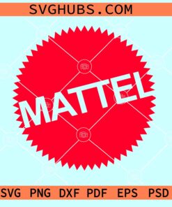 Mattel Red Logo SVG, Red Logo for Doll Princess SVG PNG