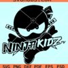 Ninja Kidz Tv Kids SVG, Ninja Kidz SVG, New Ninja Kids Pose SVG
