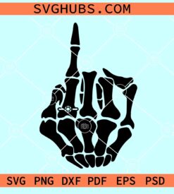 Skeleton Bride Finger SVG, engaged AF svg, skeleton wedding ring SVG