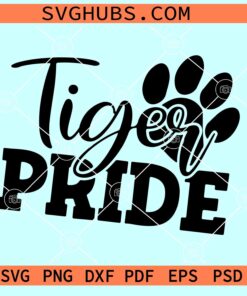 Tiger pride SVG, Go tigers SVG, football mom SVG