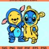 Bear and Blue Alien SVG, Blue Alien Svg, Disney Characters SVG
