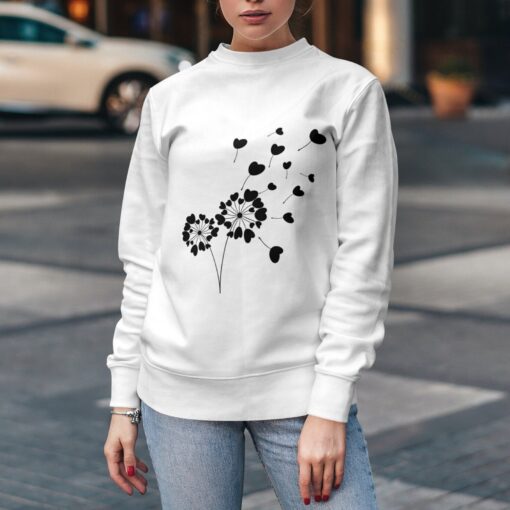 Dandelion Hearts SVG