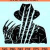 Freddy Krueger SVG, Freddy SVG, Horror character SVG, Halloween Svg files