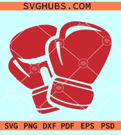 Gloves SVG files, gloves silhouette, boxing gloves SVG, red gloves SVG