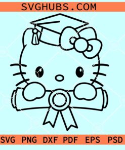 Hello Kitty Graduation PNG