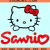 Hello Kitty Sanrio SVG, Sanrio characters SVG, Sanrio SVG, Sanrio Hello Kitty SVG