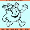 Kool Aid Man SVG, Kool Aid Man PNG EPS DXF files for cricut