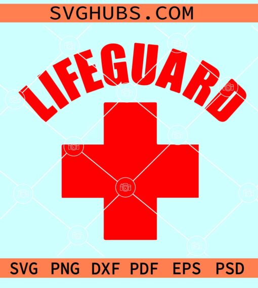 Lifeguard cross SVG, Lifeguard symbol SVG, Lifeguard SVG, Lifeguard Clipart