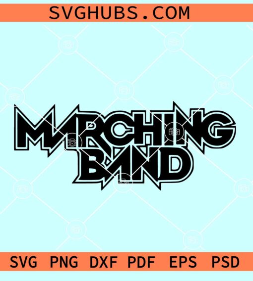 Marching Band Title SVG, Marching Band mom SVG, Marching Band SVG