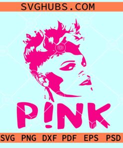 Pink Singer SVG, Pink summer carnival SVG, NK logo SVG