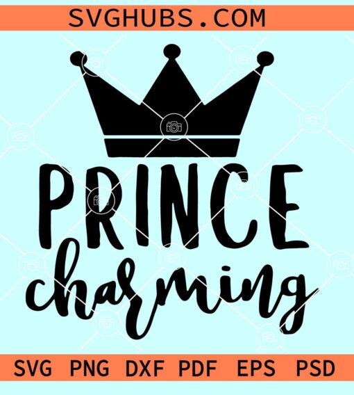 Prince charming SVG, Boy Valentine SVG, Happy Valentine SVG