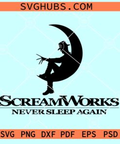 Screamworks Never Sleep Again SVG, Freddy Krueger Never sleep again SVG