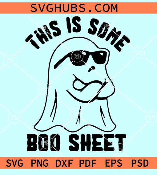 This is some Boo Sheet SVG, Halloween ghost SVG, Halloween Boo sheet SVG