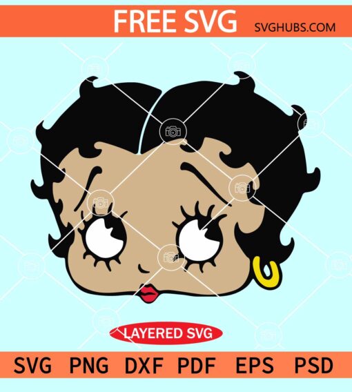 Betty Boop Svg free, Free Betty Boop Svg, Betty Boop PNG free, Betty Boop SVG files for cricut