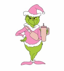 Bougie Grinch SVG