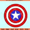 Captain America shield logo SVG, Captain America svg, Marvel captain America SVG