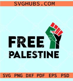 Free Palestine SVG, Palestine flag SVG, Stop war crimes in Hamas SVG, save Palestine SVG