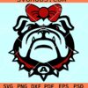 Georgia Bulldogs SVG, Bulldogs Smiley SVG, NFL Football Team SVG, Football Shirt SVG