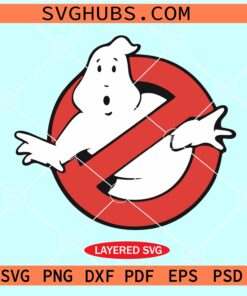 Ghostbuster SVG, scream ghost buster SVG, Ghostbuster logo SVG, Halloween SVG