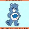 Grumpy care bear SVG, Blue grumpy bear SVG, Brumpy bear SVG, Care bear SVG