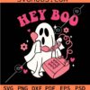 Hey boo ghost SVG, Ghost Svg, Ghost Halloween Svg, Boo Svg, Hey Boo Funny Halloween SVG