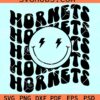 Hornets smiley face SVG, Hornets Smiley SVG, Sacramento State Hornets SVG