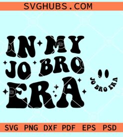 In my Jo Bro Era SVG, Groovy Brother SVG, Retro Hippie Bro Era SVG, Jonas Brothers SVG