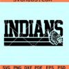 Indians SVG, Cleveland Indians Football SVG, Indians Football Team SVG
