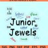 Junior Jewels SVG, Taylor Swift’s Albums SVG, You Belong With Me SVG