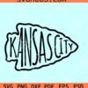 Kansas City Arrowhead SVG, Kansas City Chiefs Logo SVG, Kansas City Chiefs SVG