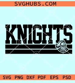 Knights SVG, Knight mascot svg, Sports Team Mascot SVG, School Pride SVG