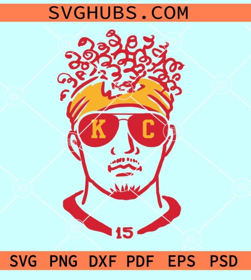 Mahomes SVG, KC Chiefs Mahomes SVG, Patrick Mahomes SVG