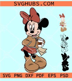 Minnie Mouse fall SVG, Minnie Mouse Thanksgiving SVG, Fall Cricut Tumbler Svg, Disney fall SVG