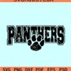 Panthers SVG, Carolina Panthers SVG, National Football League SVG