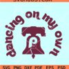Phillies Dancing On My Own SVG, Philadelphia Phillies SVG, Phillies Baseball SVG
