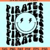 Pirates smiley face SVG, Pirates Smiley SVG, Pittsburgh Pirates SVG
