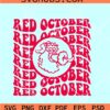 Red October Phillies SVG, Philadelphia Phillies DXF PNG SVG, Phillies Take October SVG
