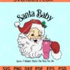 Santa Baby Leave a Stanley Under The Tree For me SVG, Christmas Santa Stanley Tumbler SVG