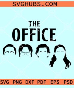 The office Characters SVG, The office Tv Show Svg, michael scott svg