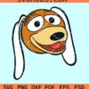 Toy Story Slinky Dog Face SVG, Slinky Dog SVG, Disneyland Slinky SVG