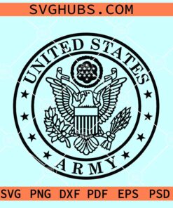 United States Army Seal Logo SVG, Department of the Army Seal SVG, US Army Logo  SVG