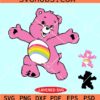 Cheer bear SVG, Cheer care bear SVG, Cheer bear balloon SVG